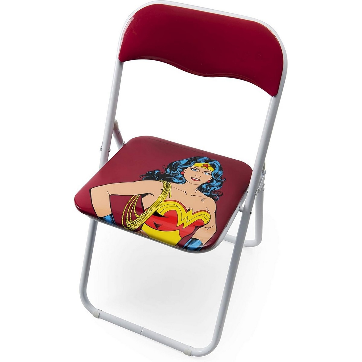 Excelsa DC comics chair wonder woman red foldable padded cod.63644 Excelsa